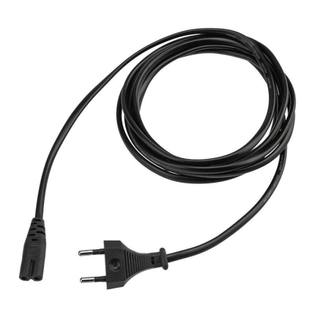 Шнур сетевой, вилка СЕЕ 7/16 - разъем IEC 320 C7, кабель 2x0,75 мм², длина 3 метра (PE пакет) REXANT