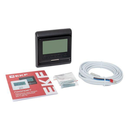 Термостат электронный 16А 230В для теплых полов EKF ett-1b