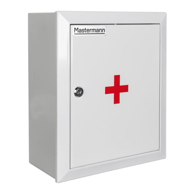 Шкаф аптечный навесной 280х330х140мм IP31 Mastermann 00-00015179