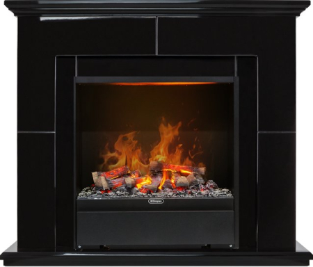 Dimplex Каминокомплект Suite Black - Черный лак с очагом Albany