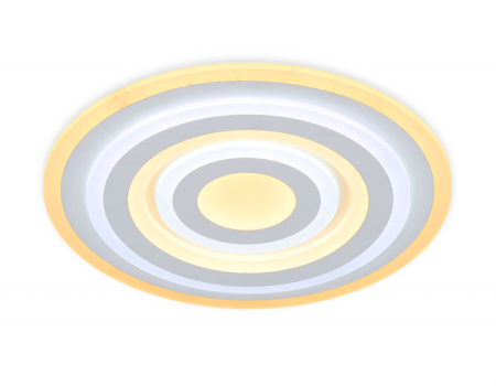 Накладной светильник Ambrella Light FA92 WH 144W D500