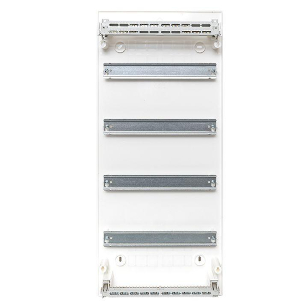 Щит распределительный навесной Unix 4х12мод. IP41 бел. дверь PROxima EKF ux-4x12-nw
