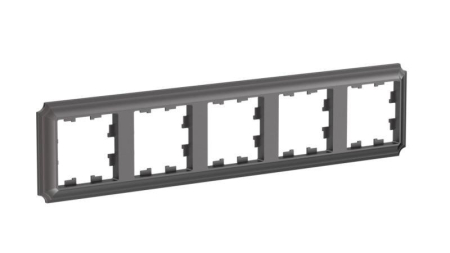 Рамка 5-м AtlasDesign Antique универс. мокко SE ATN100605