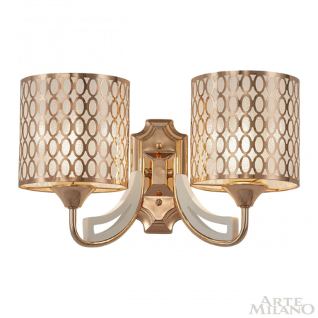 Бра Arte Milano 303387/2W Wh/Gd