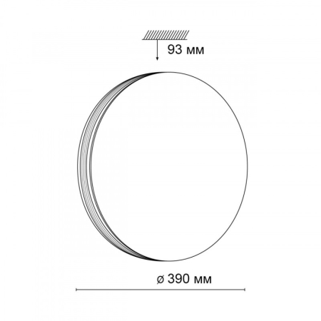 Накладной светильник Sonex 3055/DL