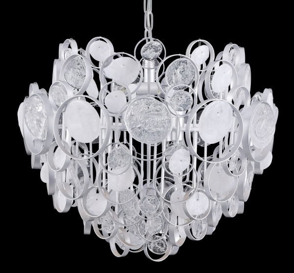 Crystal Lux Светильник подвесной Crystal Lux DESEO SP6 D460 SILVER