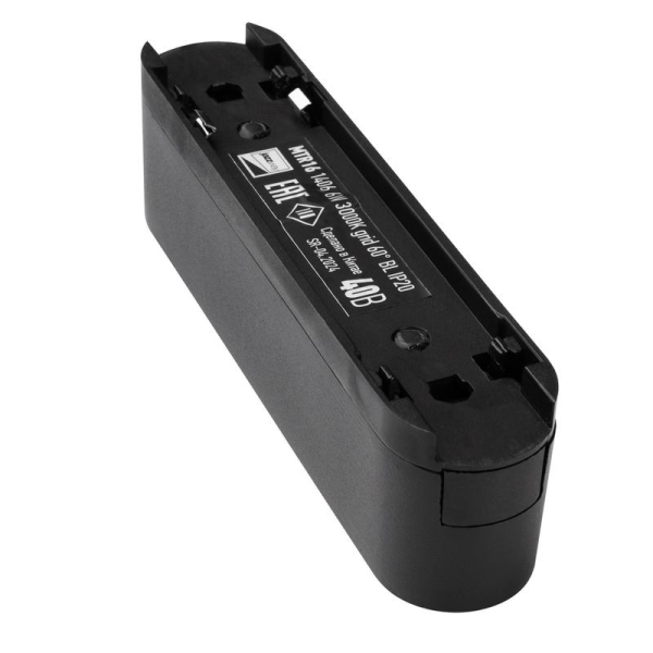 Светильник светодиодный трековый Метр16 1406 6Вт 3000К grid 60град. BL IP20 низковольтный Pro черн. JazzWay 5056374