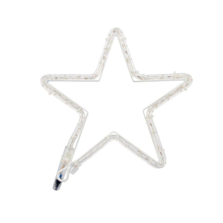 Светодиодная фигура из дюралайта Звездочка 30x28см БЕЛЫЙ NEON-NIGHT