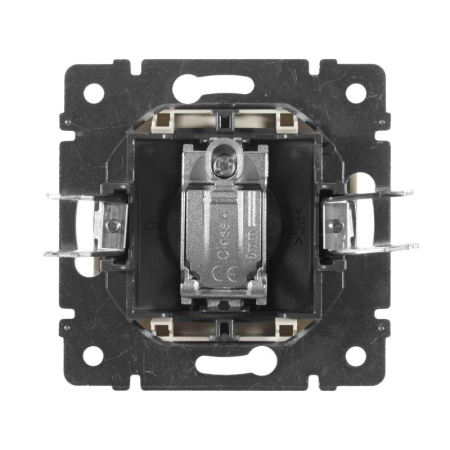 Розетка телевизионная TV СП Valena 1.5дБ 2400МГц с топологией "звезда" механизм сл. кость IEK 774329