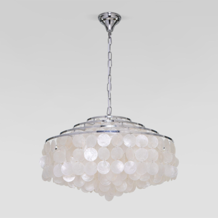 Подвесная люстра Eurosvet 3535/6 хром/перламутр Smart