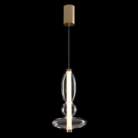 Crystal Lux Светильник подвесной Crystal Lux QUASAR SP10W LED TRANSPARENT