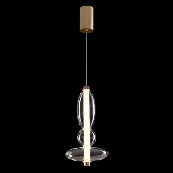 Crystal Lux Светильник подвесной Crystal Lux QUASAR SP10W LED TRANSPARENT