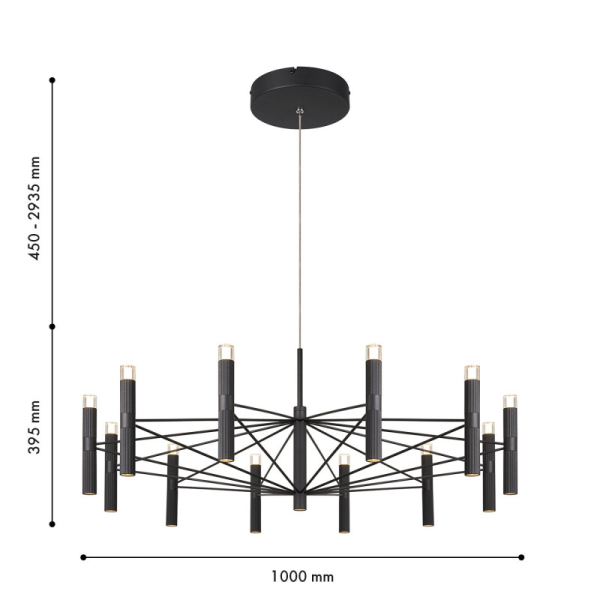 Подвесная люстра Favourite 4758-12P