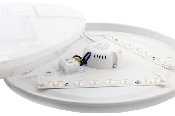 Светильник светодиодный LBS-8124 24Вт 4500К lines настенно-потолочный Ultraflash 15145