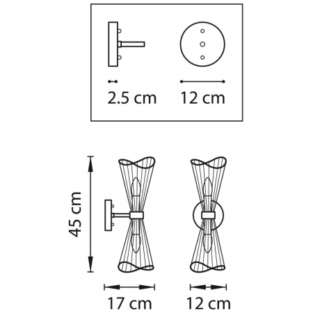 Бра Lightstar 728623