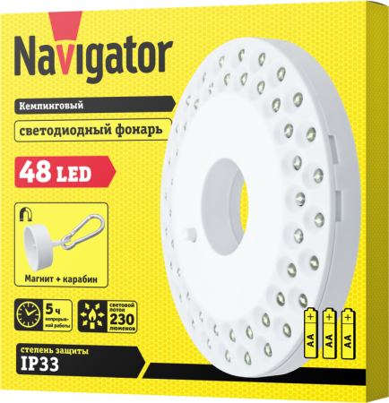 Фонарь 94 948 NPT-CA06-3AA блист. Navigator 94948