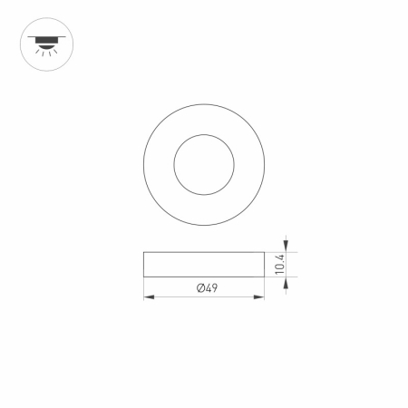 Вставка Arlight 024930