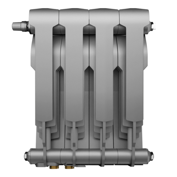 Радиатор Royal Thermo BiLiner 350 /Silver Satin VDR - 4 секц.